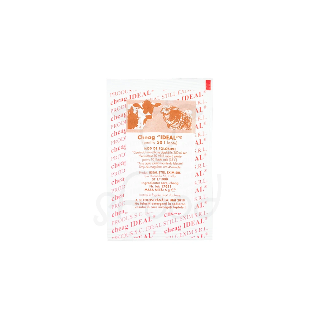Cheag Ideal plic pentru 50 litrii lapte