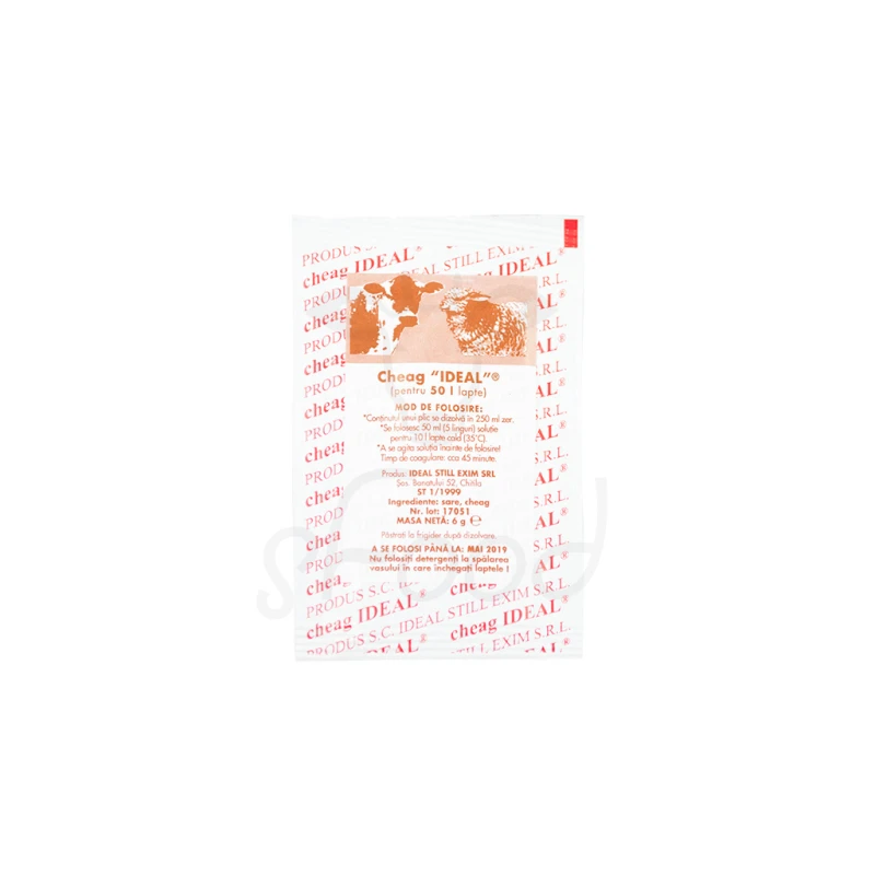 Cheag Ideal plic pentru 50 litrii lapte